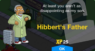 Hibbert's Father's unlock screen.
