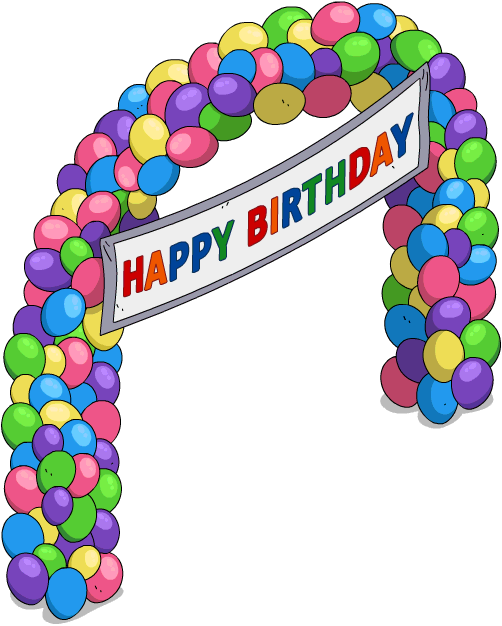 Milhouse Balloon Archway The Simpsons Tapped Out Wiki Fandom