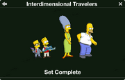 Interdimensional Travelers character collection