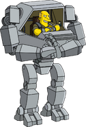 Mecha-Chalmers' unlock artwork.