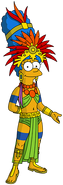 Mayan Marge's unlock artwork.
