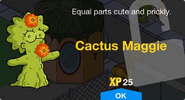 Cactus Maggie's unlock screen.