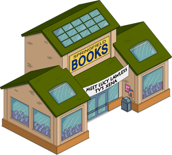 Springfield Books Menu