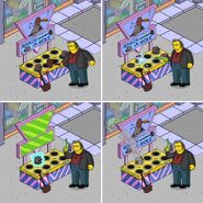 Fat Tony Playing Whack-A-Mole.