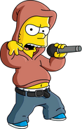 Rappin' Bart's unlock artwork.