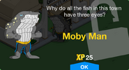 Moby Man's unlock screen.
