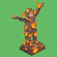 Blazing Guy's animation (fire).