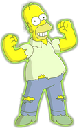 Radioactive Homer's unlock artwork.