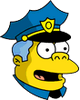 Wiggum Eyeswide Icon