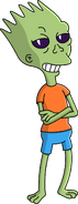 Alien Bart's unlock artwork.