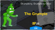 The Grumple's unlock screen.