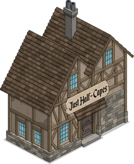 Just Half-Capes Menu