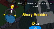 Shary Bobbins' unlock sceen.