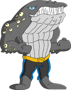 Moby Man's unlock artwork.