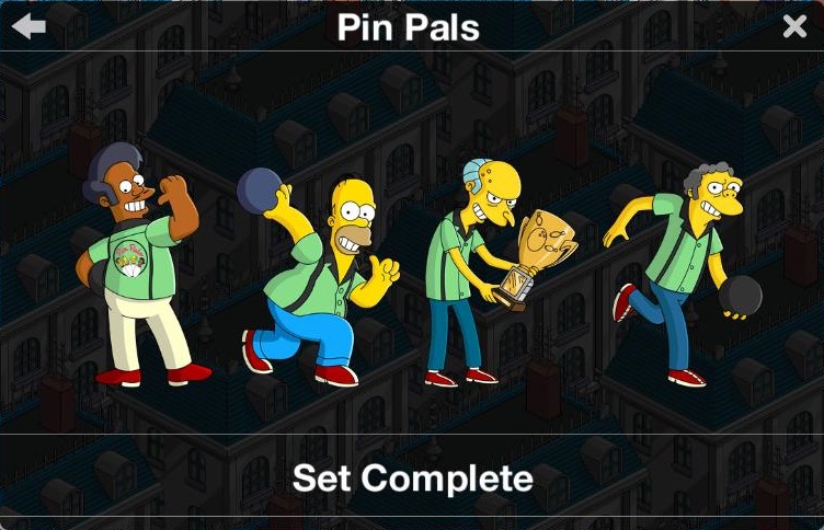 Category:Pin Pals, The Simpsons: Tapped Out Wiki