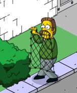 Flanders hunting Leprechauns.