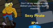 Sexy Pirate's unlock screen.