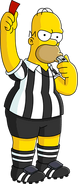 Referee Homer's unlock artwork