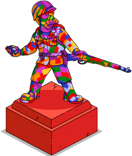 Abe's Rainbow Statue Menu