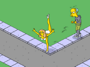 Femme Fatale doing Deadly Gymnastics.