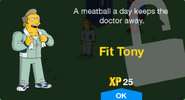 Fit Tony's unlock screen.