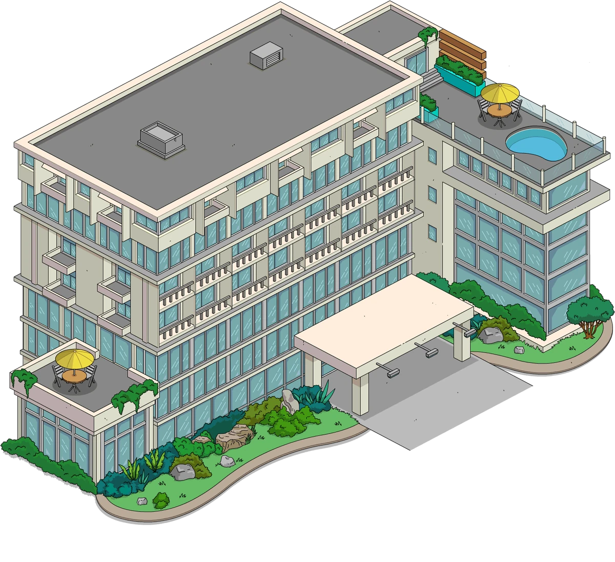 Ziff Hotel The Simpsons Tapped Out Wiki Fandom