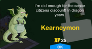 Kearneymon's unlock screen.