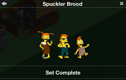 Spuckler Brood Character Collection