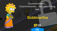 Siddmartha's unlock screen.