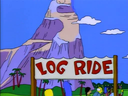 Log Ride The Simpsons Tapped Out Wiki Fandom - game roblox log ride world