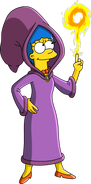 Wizard Marge's unlock artwork.