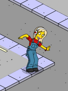 Becky Dancing to Dubstep.