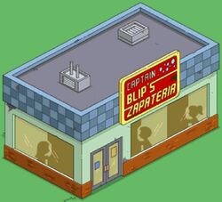 Captain Blip s Zapateria The Simpsons Tapped Out Wiki Fandom