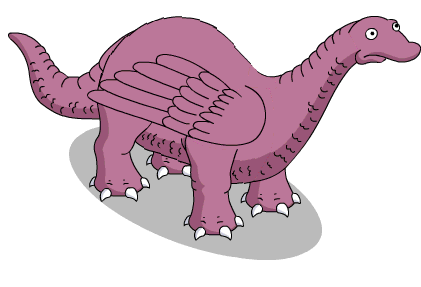 brachiosaurus clipart house