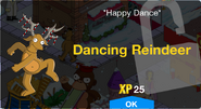 Dancing Reindeer's unlock screen.