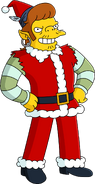 Santa Snake's unlock artwork.