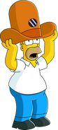 Camera Hat Homer's unlock artwork.