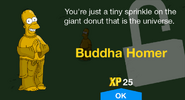 Buddha Homer's unlock screen.