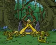 Rigellian Queen in Treehouse of Horror XXII.