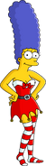 Sexy Santa Marge's unlock artwork.