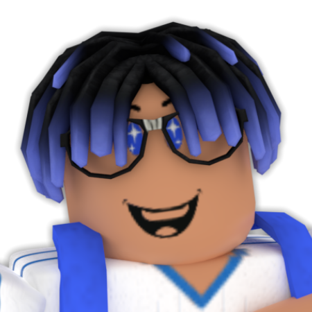 Big Crazy Blue Hair, Roblox Wiki