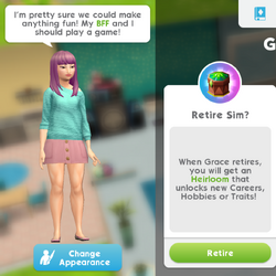 The Sims Mobile - Comprar itens no The Sims Mobile
