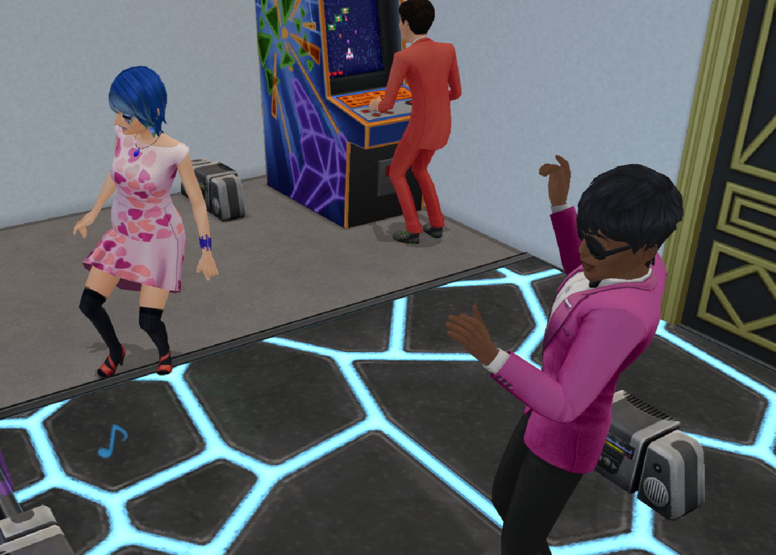 Online Parties in The Sims Mobile