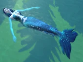 TS4 Floating Mermaid