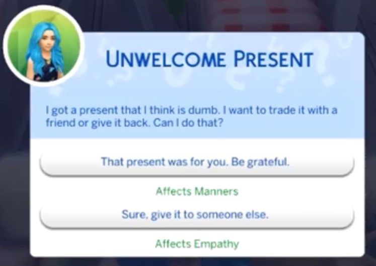 The Sims 4 Parenthood: Character values cheats, traits & more