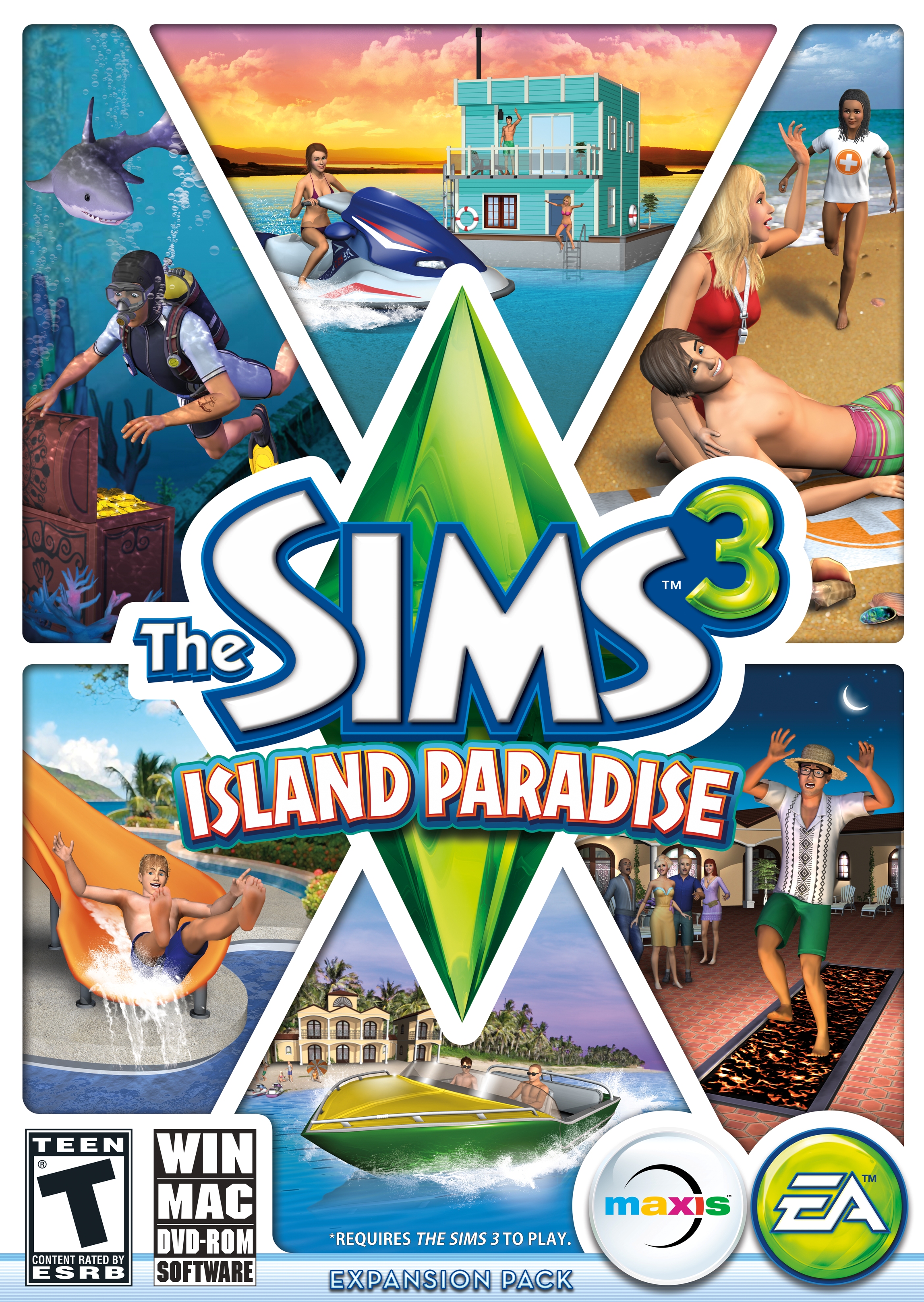 sims 3 island paradise map pieces