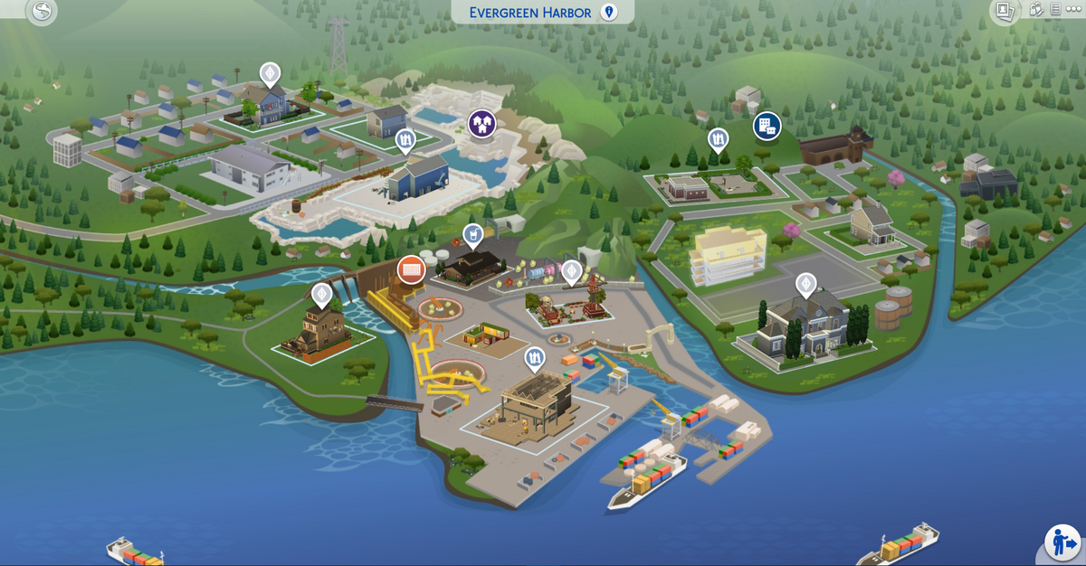 Evergreen Harbor | The Sims Wiki | Fandom