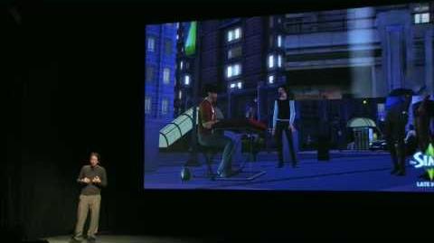 EA Studio Showcase 2010 - The Sims 3 Late Night