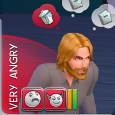 how to make sims angry