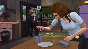 The Sims 4 detective screenshot